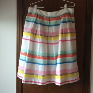 Kate Spade ribbon pleated skirt